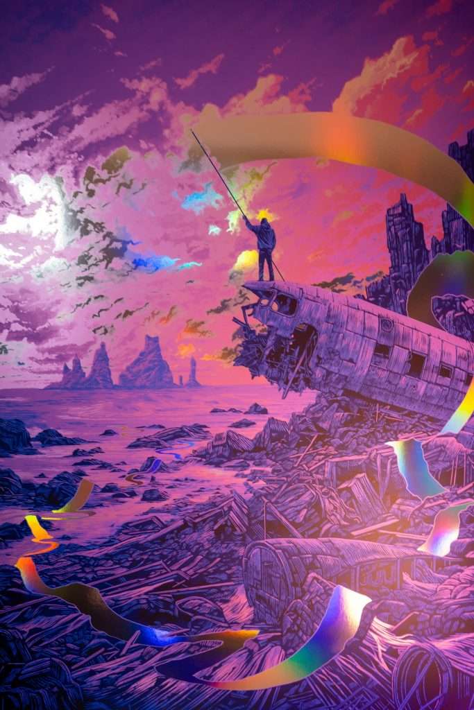 New print in the studio from Daniel Danger 448155562 10168804799925612 2113261608851090857 n