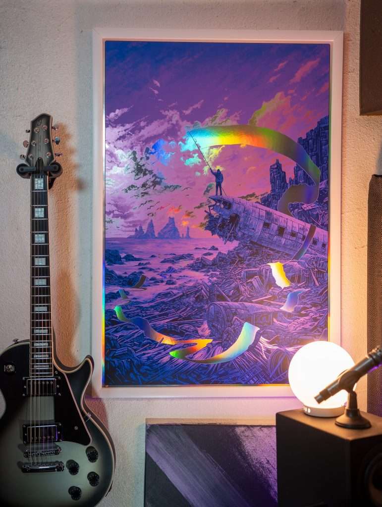 New print in the studio from Daniel Danger 448184921 10168804799945612 7709403180729568858 n